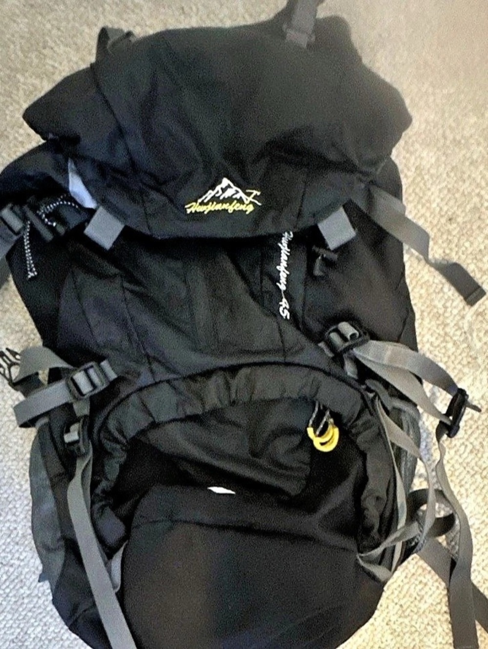 Mountainsmith Hiking Backpack in Black & Blue